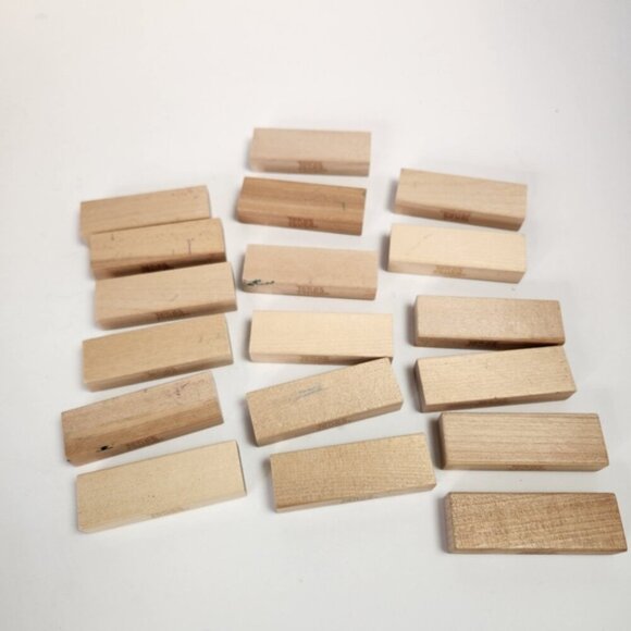 Jenga Wood Replacement Game Pieces Crafts Crafting Lot - Picture 3 of 3